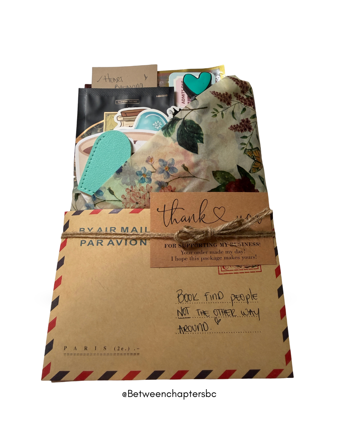 Between Chapters Mystery Book